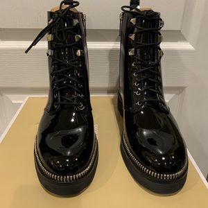 MICHAEL Michael Kors Haskell Patent Boot